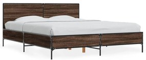 Giroletto Rovere Marrone 160x200cm İn Legno Multistrato Metallo /