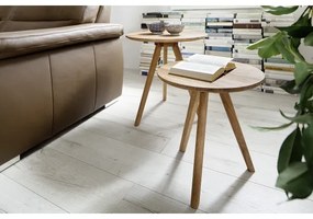 Set di 2 tavolini da salotto VEYLOR in rovere