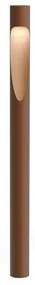 Flindt Garden Lampada da Giardino Long LED 2700K con Montaggio Corten - Louis Po