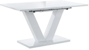 Tavolo da pranzo lucido allungabile con estensione 90x140 cm Aaron – Støraa