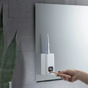 Dispenser Per Dentifricio a Parete Gedy "Seventy" Bianco