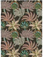 Osborne & Little Carta da parati Ravenala - Charcoal/ Blush