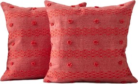 Federe decorative in set 2 pz 43x43 cm Tuffet – Mioli Decor