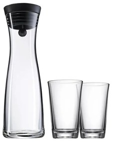 WMF - Caraffa per acqua BASIC 1 l + 2 bicchieri