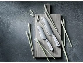 Wüsthof - Coltello da cucina Santoku CLASSIC 14 cm, bianco