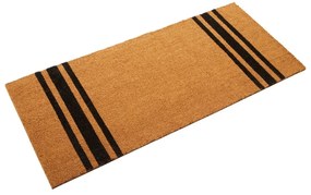 Stuoia di cocco 55x125 cm Black Stripe - Premier Housewares