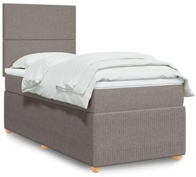 Giroletto A Molle Con Materasso Tortora 100x200 Cm İn Tessuto /
