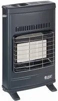 stufa ad infrarossi metano ventilata a parete 4.200 w col. grigio vit54494