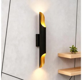 Brilagi - Applique da parete KALMAR 2xE27/40W/230V nero/bronzo