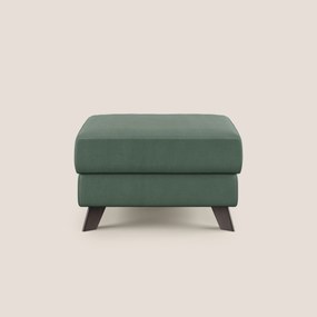Moon Pouf contenitore e piedini alti in microfibra impermeabile T11