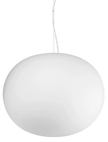 Lampadario Sospensione Contemporaneo Cotton Metallo Bianco 1 Luce E27 42W Ip20
