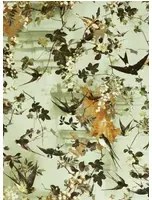 Vogeltapete Hirondelles von Jean Paul Gaultier - Automne