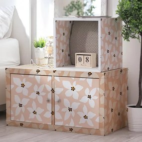 Pellicola adesiva Soft Floral Shapes