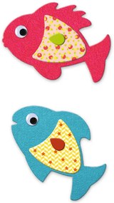 Gioco con adesivi - amiamo il pesce