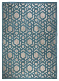 Tappeto blu per esterni 160x230 cm Oro - Flair Rugs