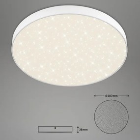 Briloner 7075-416 - Plafoniera LED STAR SKY LED/24,5W/230V diametro 38 cm bianco