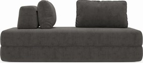 Rift divano letto matrimoniale 2 posti e 3 posti con schienali mobili - materasso alto 22 cm e memory foam in T31