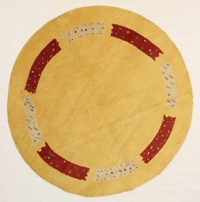 Gabbeh Tappeto 250x250 Marrone (Indian) Annodato A Mano