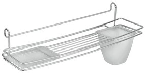 Mensola con portaspazzolino sulla porta - Metaltex