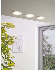 Eglo 98212 - Faretto LED dimmerabile da incasso per controsoffitto FUEVA-A LED/5W/230V + telecomando