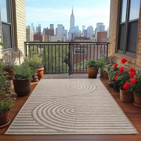 Tappeto da interno ed esterno beige 120x170 cm Desert 1301 – Ayyildiz Carpets