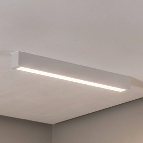 Nowodvorski Lighting Plafoniera Straight bianca 62 cm