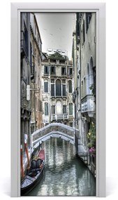 Adesivo per porta interna Venezia, Italia 75x205 cm