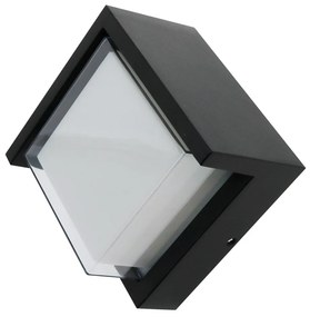 Applique Led da parete Cinza 12W Nero IP65 CCT Temperatura colore regolabile M LEDME