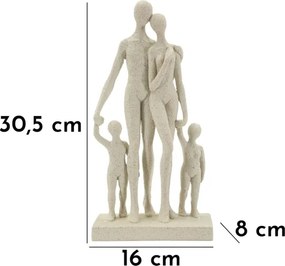 Statuetta Family Stons Cm 16X8X30,5