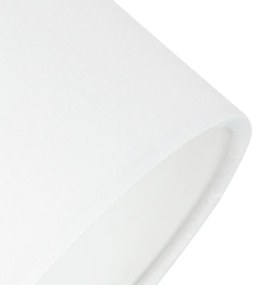 Faretto da soffitto in acciaio con paralume bianco, orientabile a 3 luci - Hetta