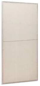 Kave Home - Quadro Maha bianco con linea orizzontale 110 x 220 cm
