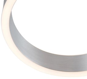 Plafoniera acciaio LED dimm 3 livelli - FRANK