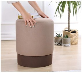 Sgabello marrone chiaro Ropp - Artie