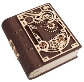 Ugears - Puzzle meccanico 3D in legno Libro dei Segreti