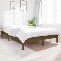 Giroletto Miele 140x200 cm in Legno Massello di Pino cod mxl 61866