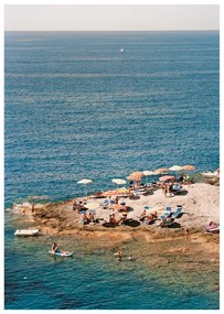 Poster 30x40 cm Ponza Tangerine – Anna Pihan – The Poster Club