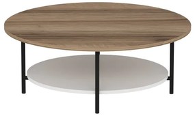 Tavolino ELIS 36x90 cm quercia/bianco