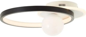 Brilliant - Plafoniera LED dimmerabile ATLANTA LED/24W/230V nero/bianco