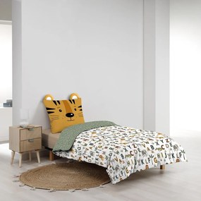 Set copripiumino e federa da bambini in cotone per letto singolo 140x200 cm Tigry – douceur d'intérieur