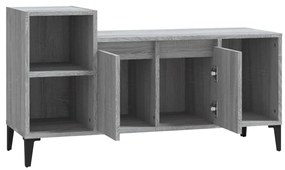 Mobile TV Grigio Sonoma 100x35x55 cm in Legno Multistrato