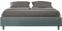 Letto Matrimoniale Sommier 160x190 cm Senza Rete Azelia Aragona 8 Blu