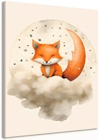 Quadro su tela – Volpe sognante