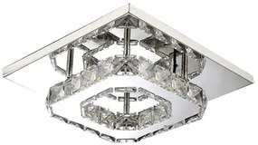 Lampada Da Soffitto Cristallo Plafoniere LED 8W Quadrato APP406-C
