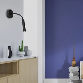 Lampada flessibile ARDEN 1xG9/8W/230V nera