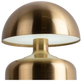 Lampada da tavolo a LED in oro (altezza 15 cm) Impetu - Leitmotiv