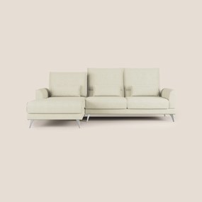 Tommy Divano angolare con relax e schienali traslanti in microfibra smacchiabile T11