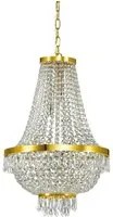 Lampada sospensione Caesar oro D450xH960-1850mm