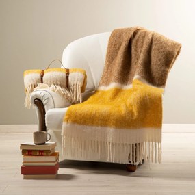 Plaid in Cotone Courmayeur CM. 130X170 Caleffi Non