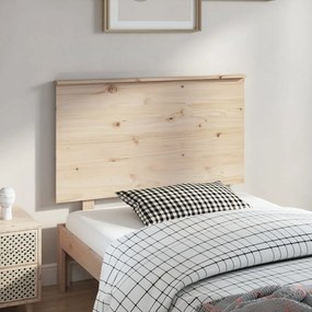 Testiera per Letto 94x6x82,5 cm Legno Massello di Pino