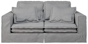 Divano grigio chiaro 196 cm Nora – Ropez